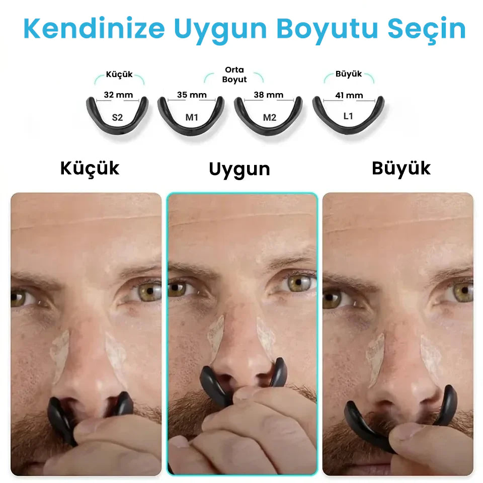 BreathBetter™  Manyetik Burun Bandı